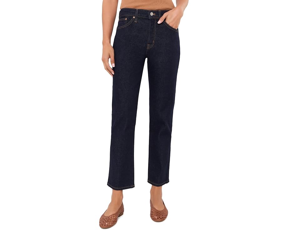 Madewell The Jules Slim-Straight джинсы Rinse Wash