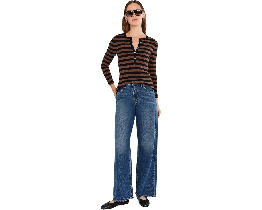 Sanctuary Selena Henley топ с длинными рукавами