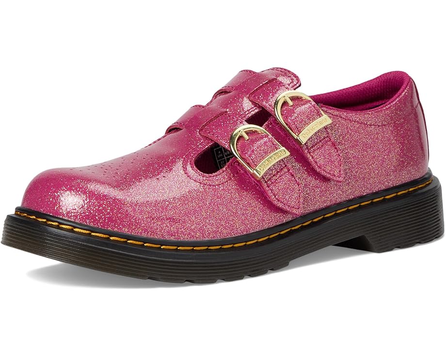 Детские туфли Dr. Martens 8065 T с перфорацией и пряжками