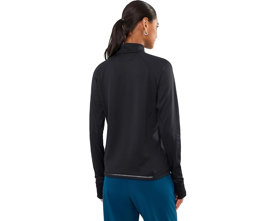 Brooks Momentum Thermal 1/4 Zip термофутболка для бега