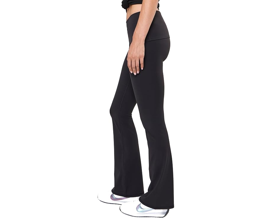 Леггинсы с защипами и расклешенным низом Euphorialift Foldover Flare Leggings от Spiritual Gangster