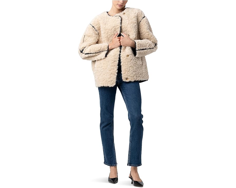 Куртка Blank NYC из искусственной овчины с шерифом