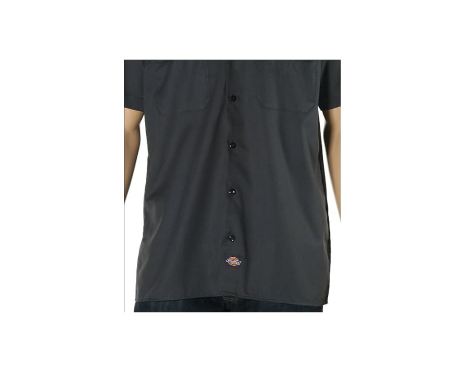 Рабочая рубашка с коротким рукавом Dickies цвет Charcoal