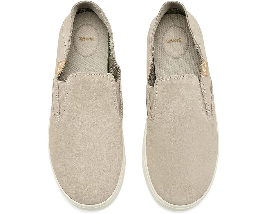 Кеды Sanuk Tydal Slip-On Leather замшевые