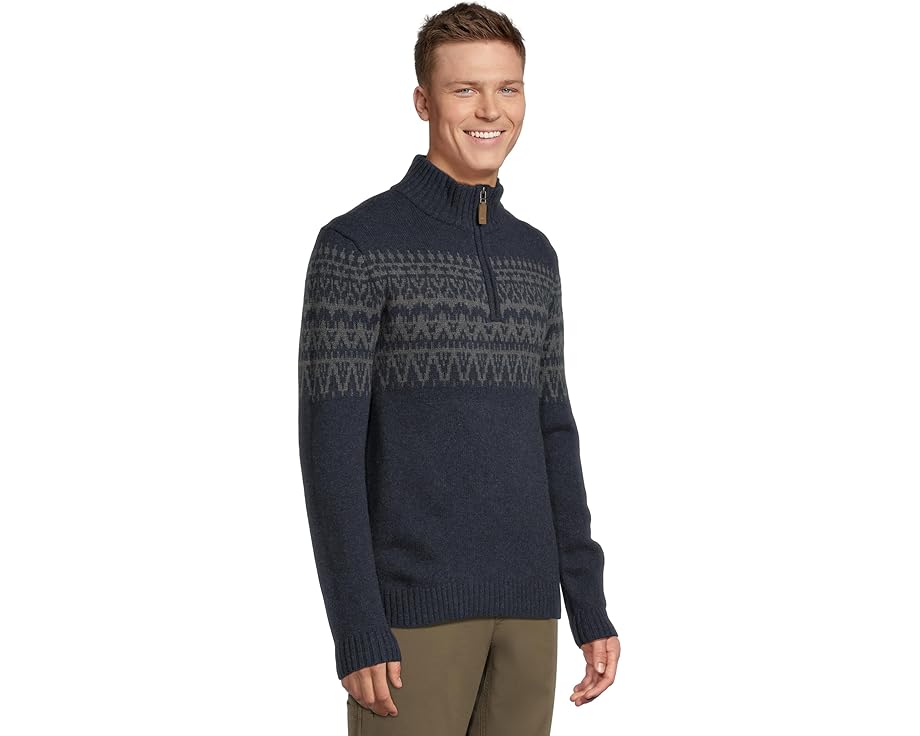 Свитер Royal Robbins Arch Rock 1/4 Zip с узором Fairisle из тонкой шерсти мериноса