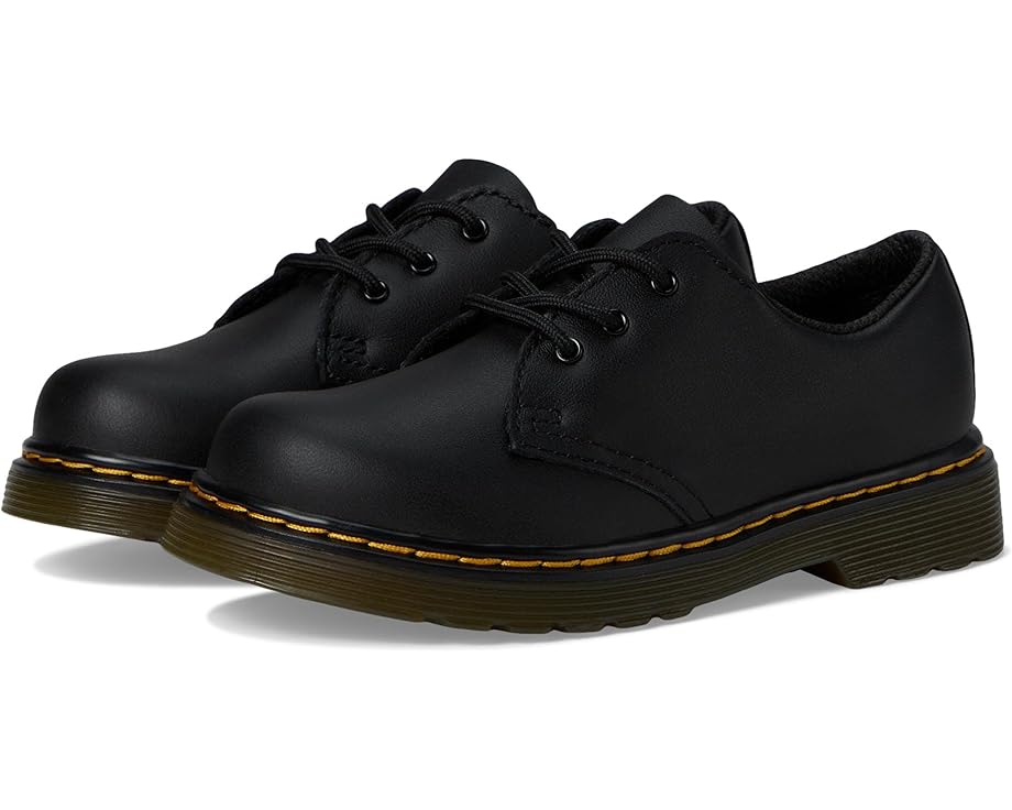 Классические туфли Dr. Martens 1461 T с гибкой подошвой и контрастной строчкой