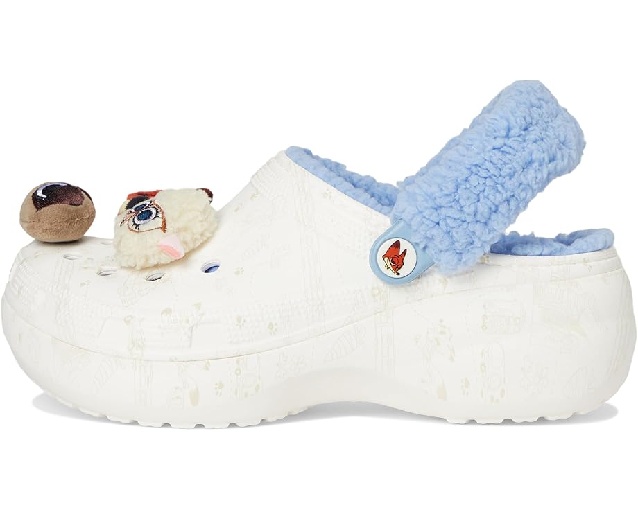Кроксы Zootopia Classic Platform Clogs на платформе с charms от Disney