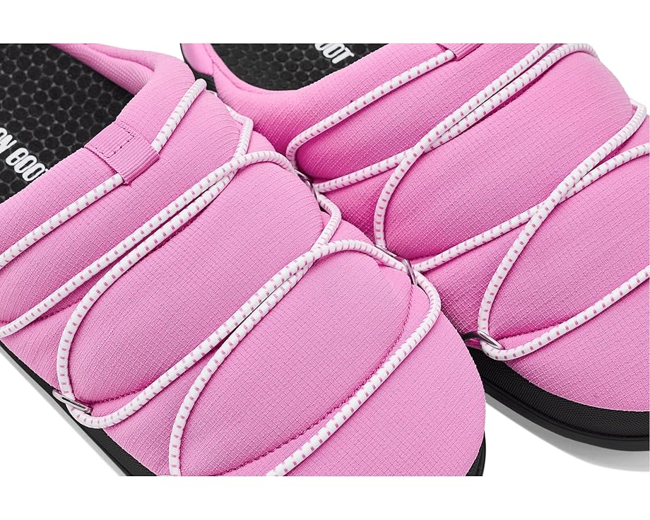 MOON BOOT Soft Slipper мягкие тапочки с гладкой кожей и удобной стелькой