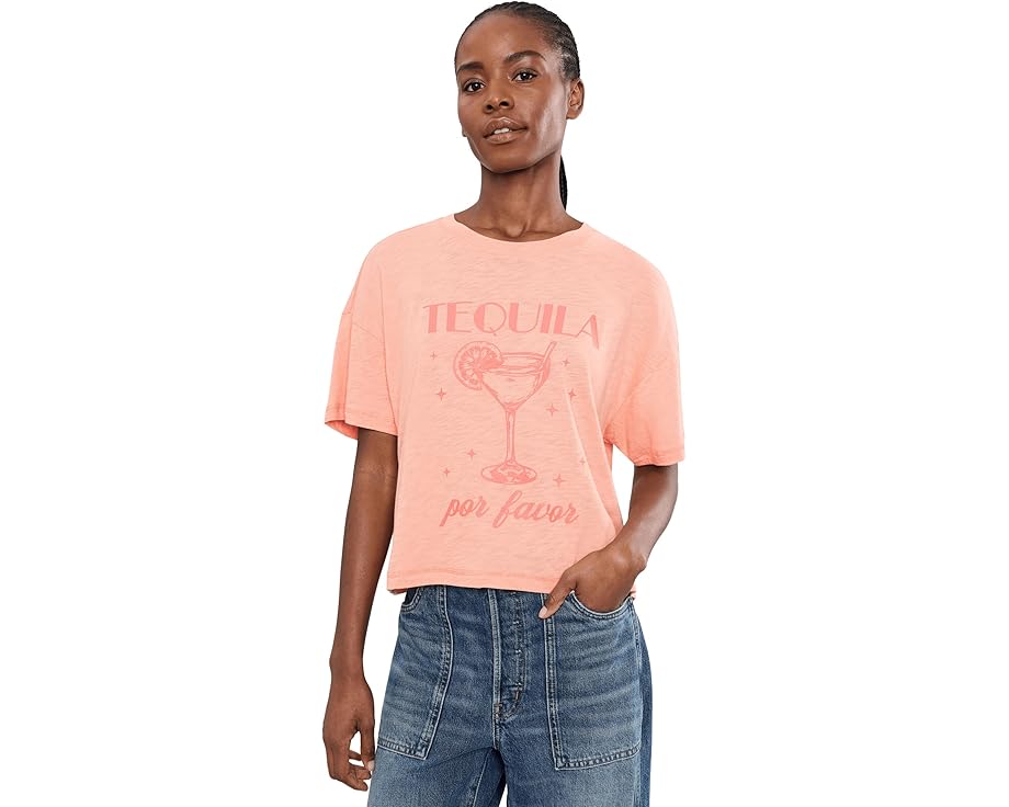 Футболка Paloma Mama Pajama Tee от P.J. Salvage с принтом Grapefruit