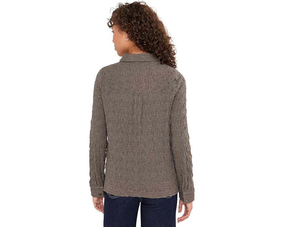 Рубашка Eileen Fisher с жаккардовым узором