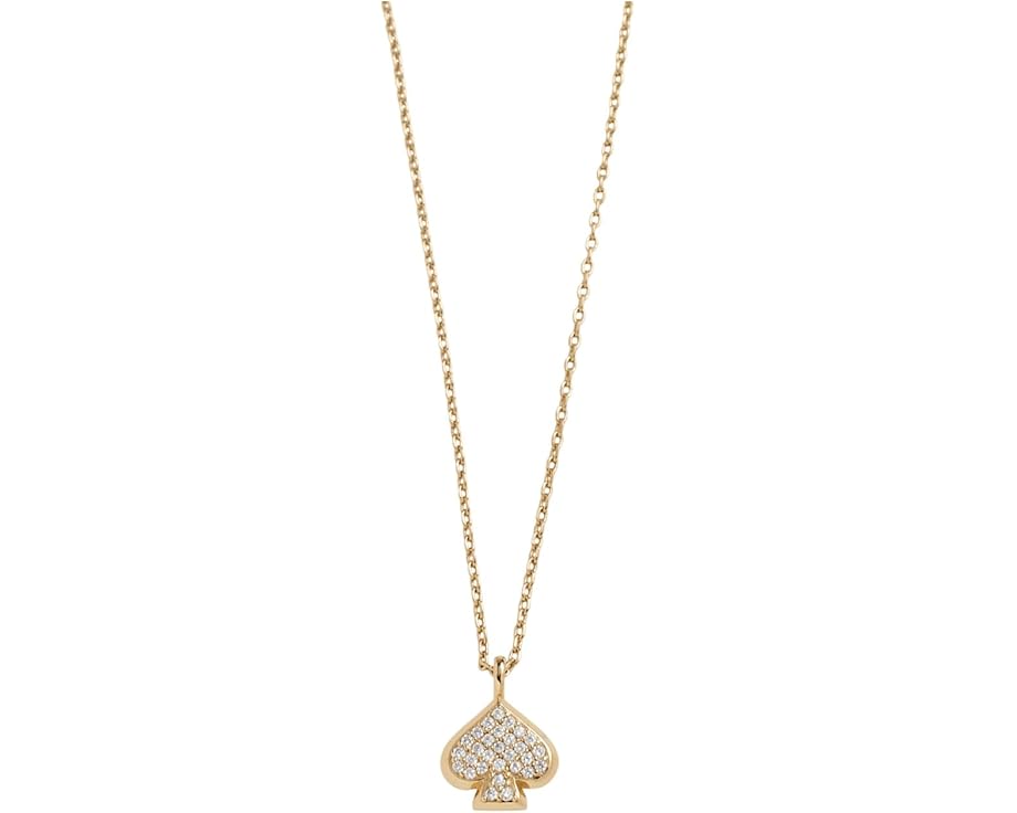Мини-подвеска Kate Spade New York Everyday Spade Pave с кристаллами