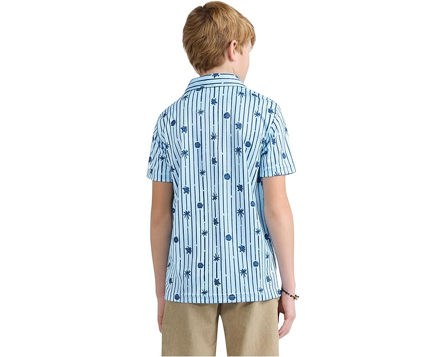 Поло Hurley Kids Printed Belmont Polo с технологией H20-Dri для отвода влаги