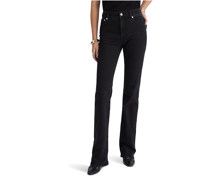Джинсы Madewell Vintage Flare с высокой посадкой в цвете Black Frost
