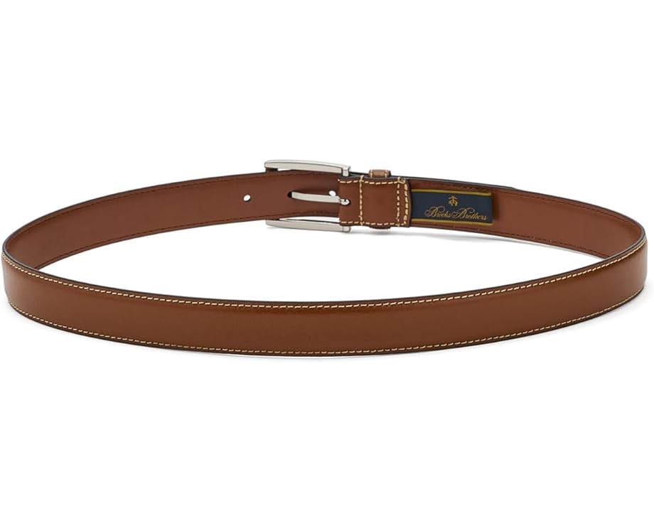 Ремень Brooks Brothers из телячьей кожи с текстурой
