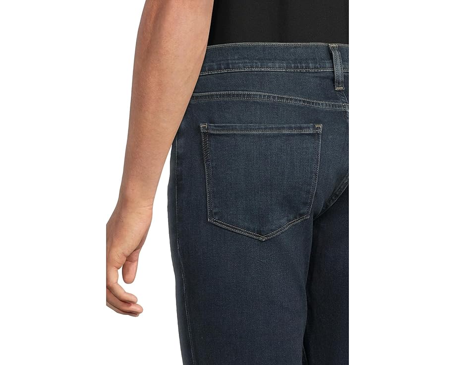 Джинсы Paige Federal Transcend Vintage Slim Straight Fit в оттенке Andros с эффектом винтажа