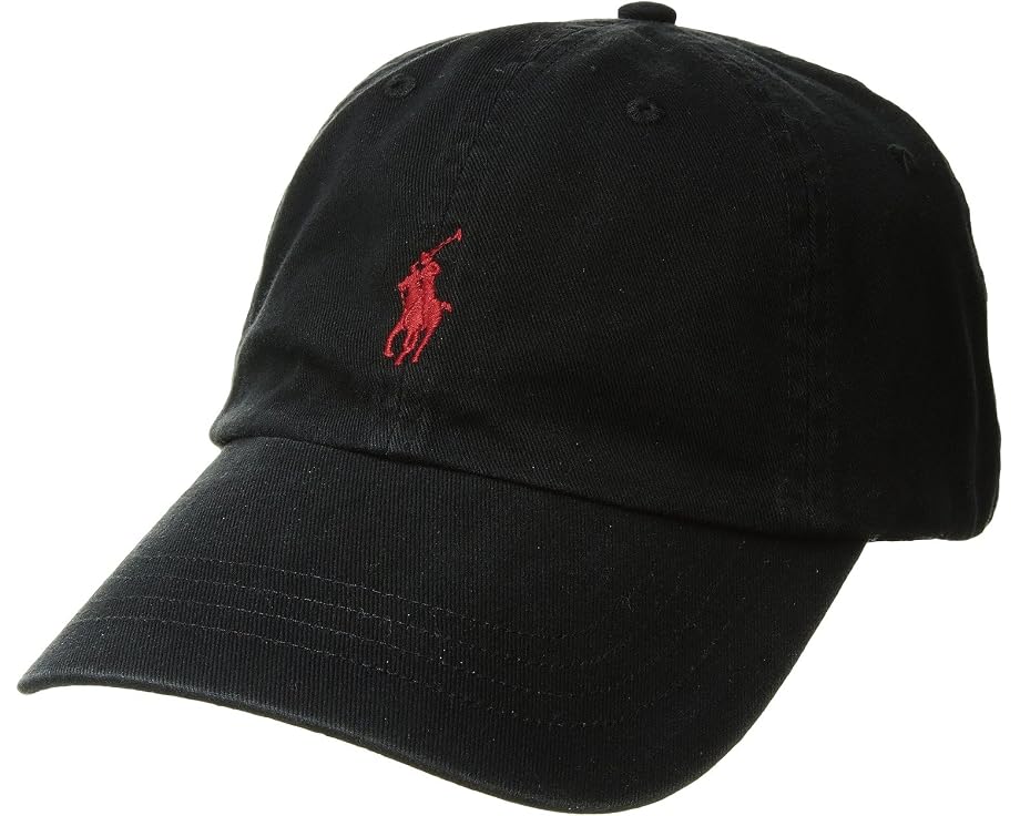 Классическая бейсболка Polo Ralph Lauren из хлопкового твила с вышитым логотипом