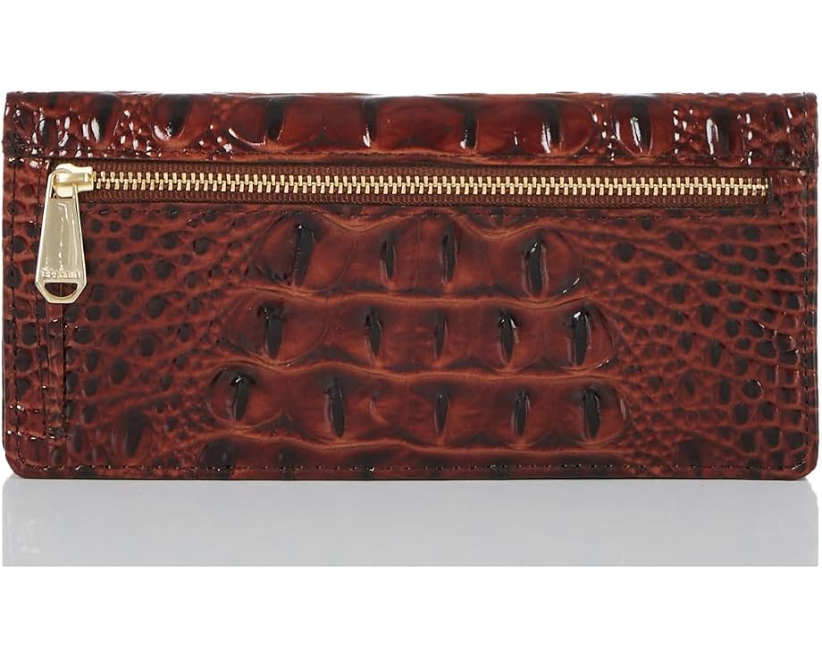 Кошелек Brahmin Melbourne Ady из кожи с одиннадцатью отделениями для карт