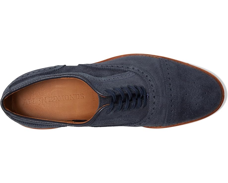 Оксфорды Allen Edmonds Strand Verse с перфорацией на резиновой подошве