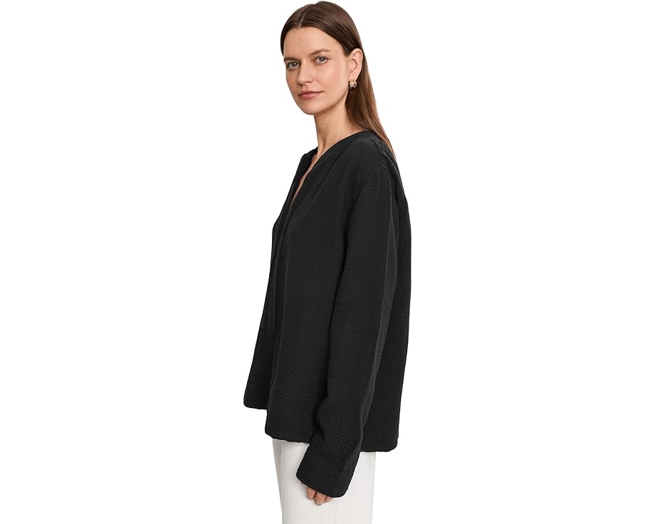 Faherty топ Dune Cotton Gauze Harbor из хлопка