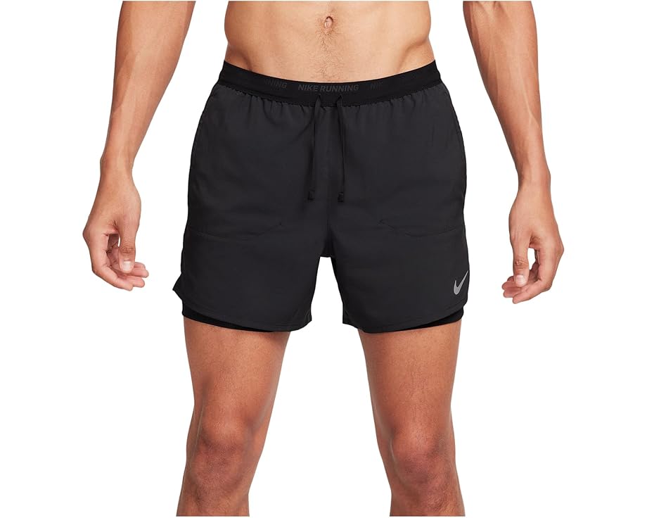 Беговые шорты Nike Dri-FIT Stride 2-в-1 5 дюймов (12.7 см) с защищенным карманом
