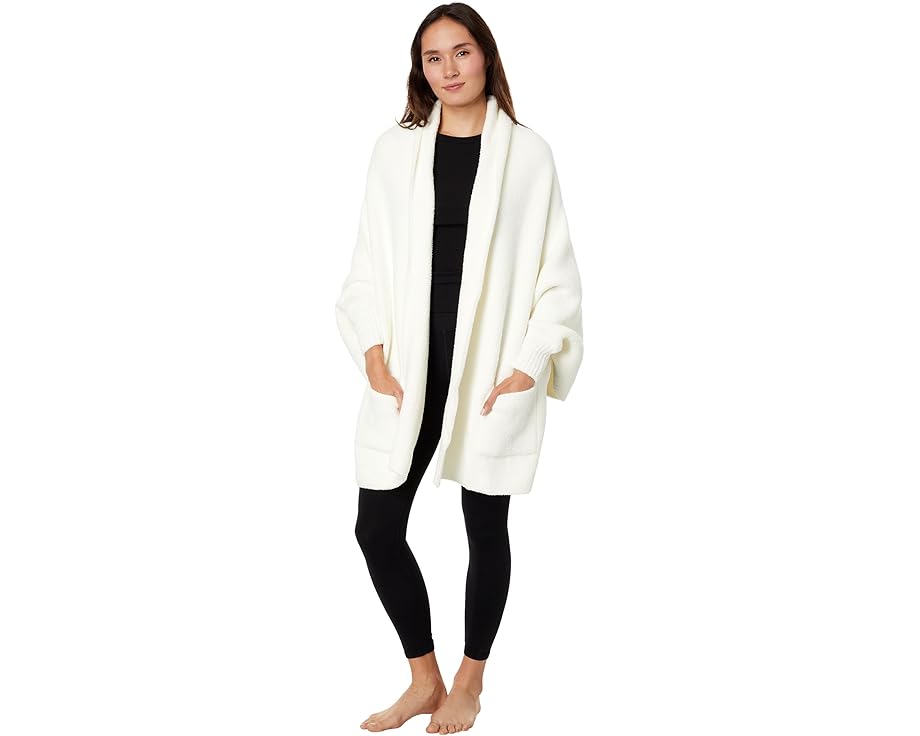 Плед-кардиган Barefoot Dreams CozyChic из мягкого микрофибрового трикотажа