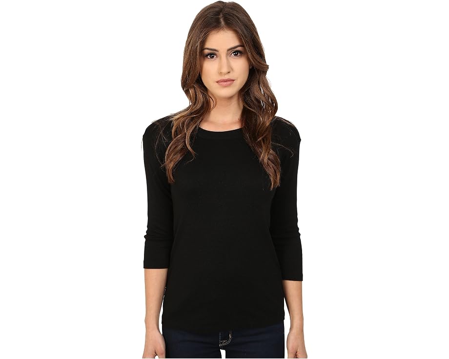 Shine Dora 3/4 Sleeve Crew Neck Shirt