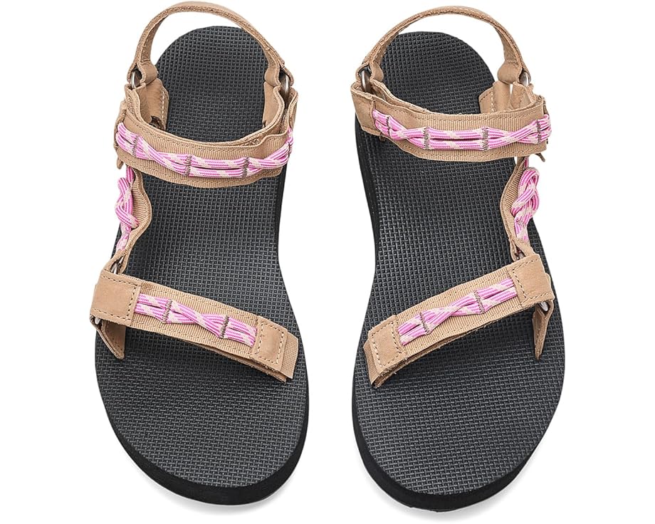 Кожаные сандалии Teva Midform Universal Knotted с деталями из альпинистской верёвки