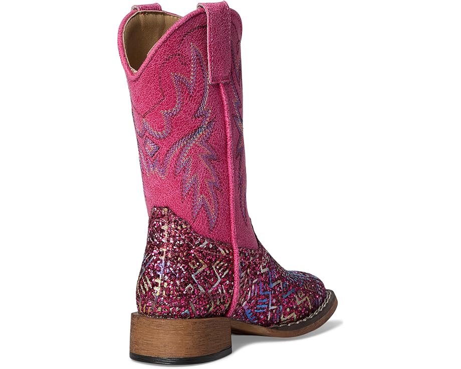 Блестящие сапоги Glitter Aztec II с квадратным носком и подошвой из ТПУ