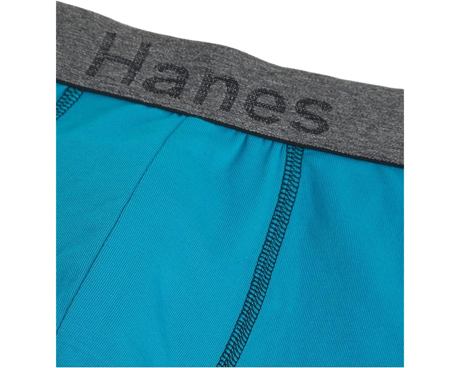 Трусы-боксеры Hanes Comfort Flex Fit ультрамягкие стрейч 3 шт набор