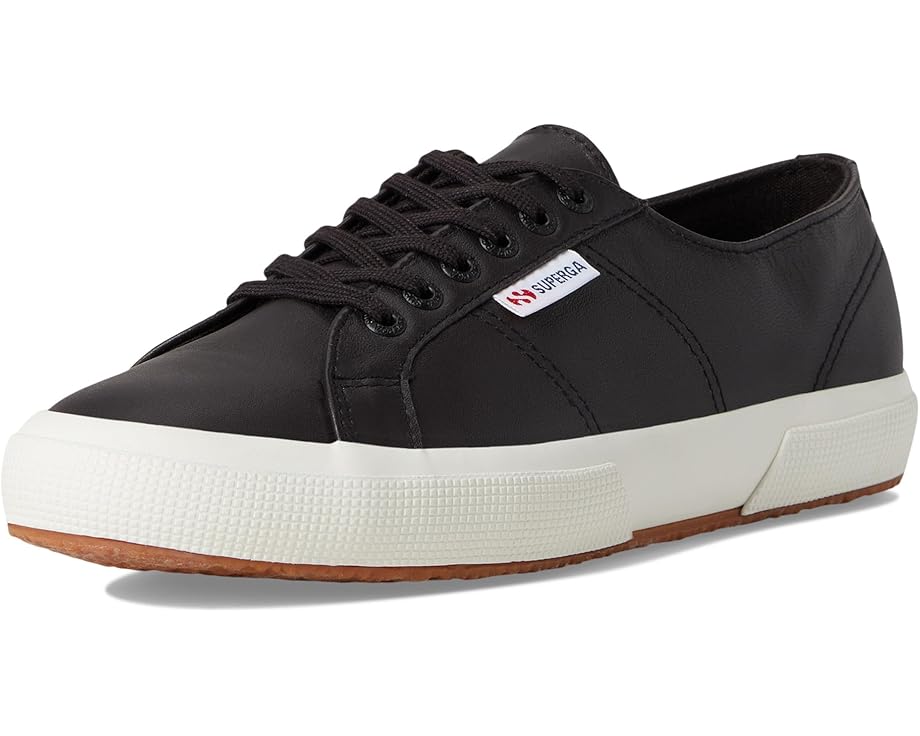 Кроссовки Superga 2750 Nappa из натуральной кожи с круглым носком
