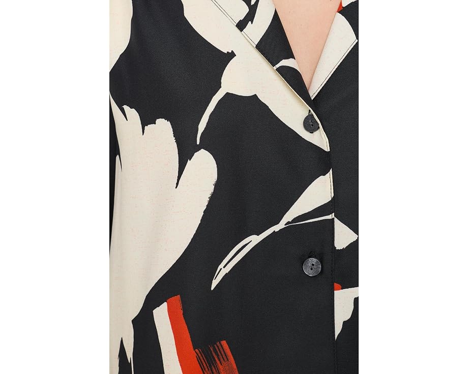 Natori Пижамный набор Kami Notch Pajama Set черный