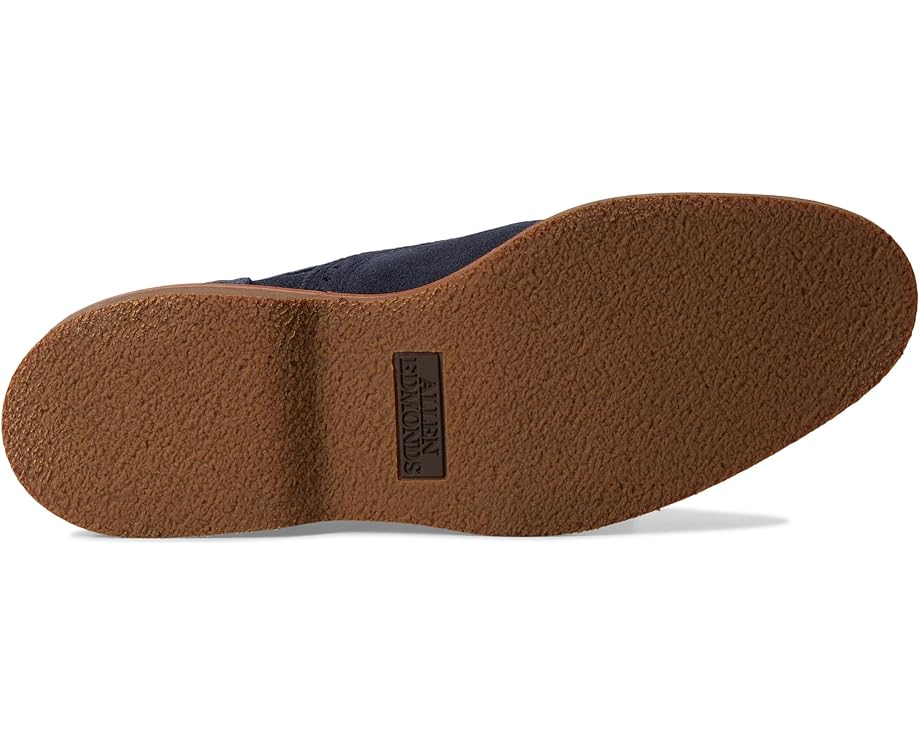 Оксфорды Allen Edmonds Strand Verse с перфорацией на резиновой подошве