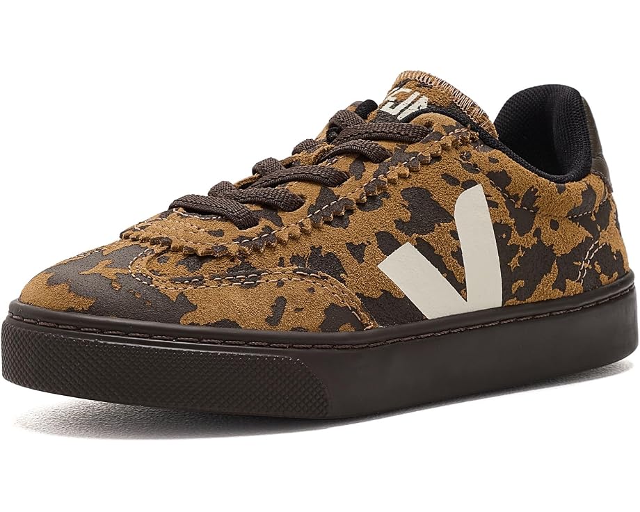 Кроссовки VEJA Small Volley детские с узором из замши