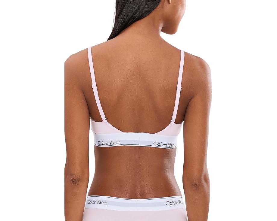 Бралетт Calvin Klein Underwear Icon из хлопка и модала с легким уплотнением