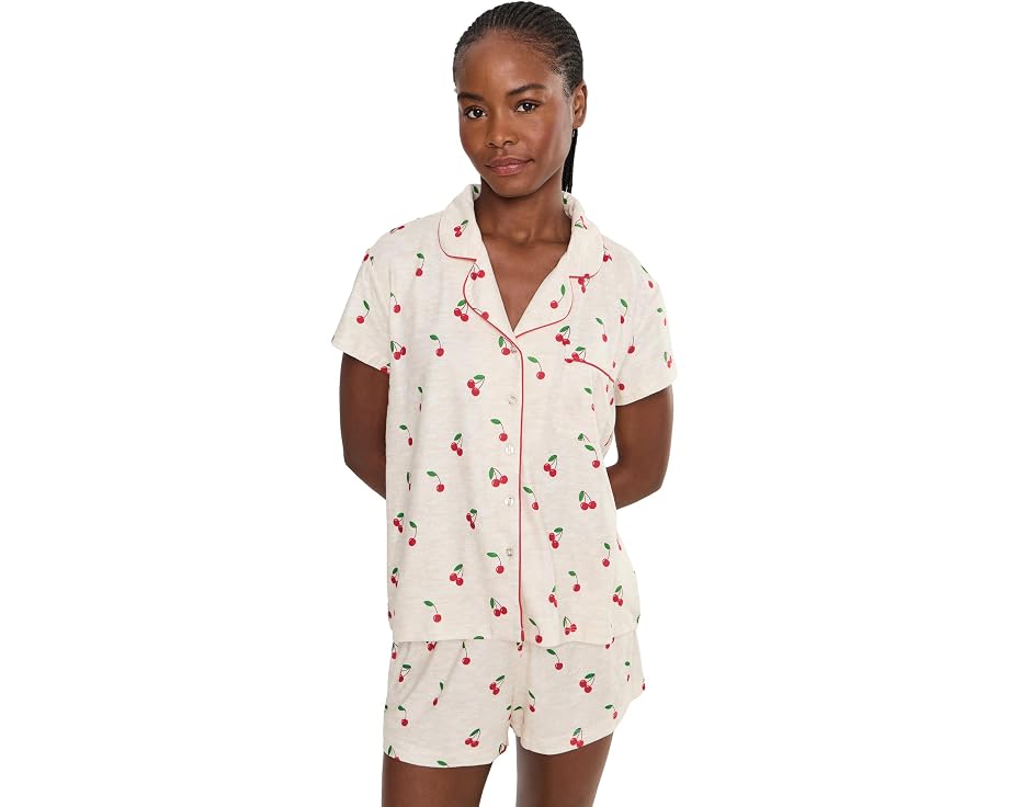 Flora Pllow Soft Shorts Set