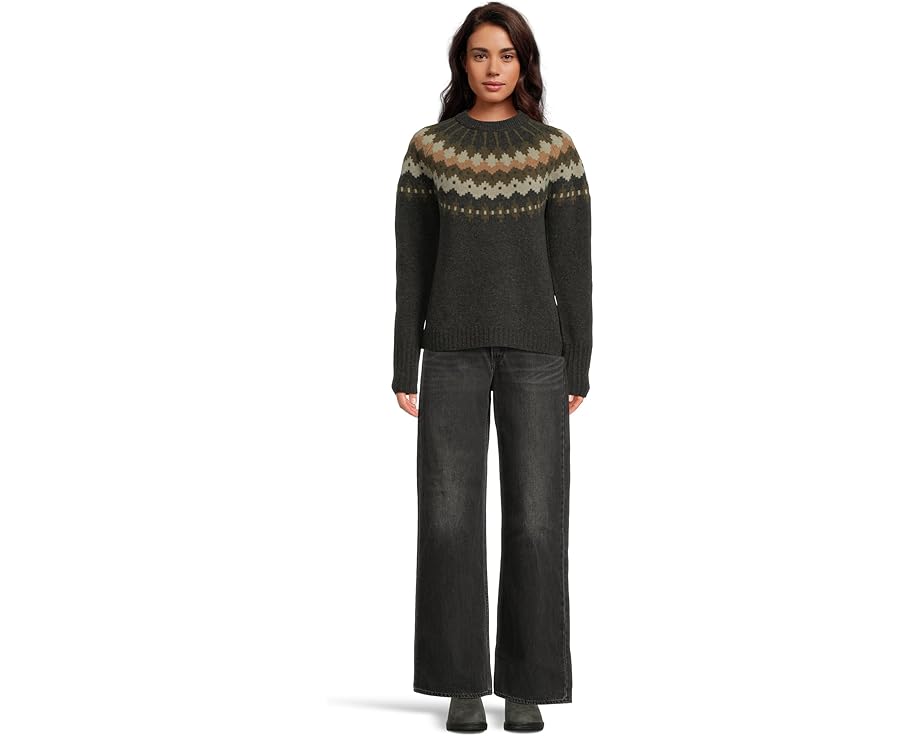 Свитер Royal Robbins Rockcraft Wool Crew с высоким воротником и узором Fairisle