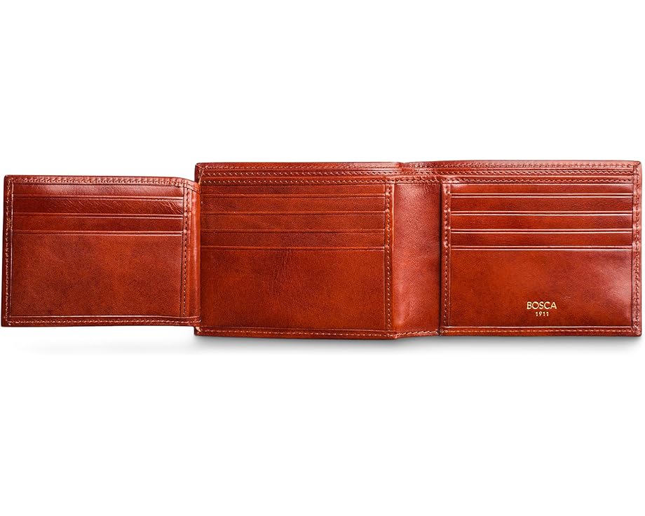 Bosca Old Leather Collection Continental ID Wallet портмоне с отделением для удостоверения