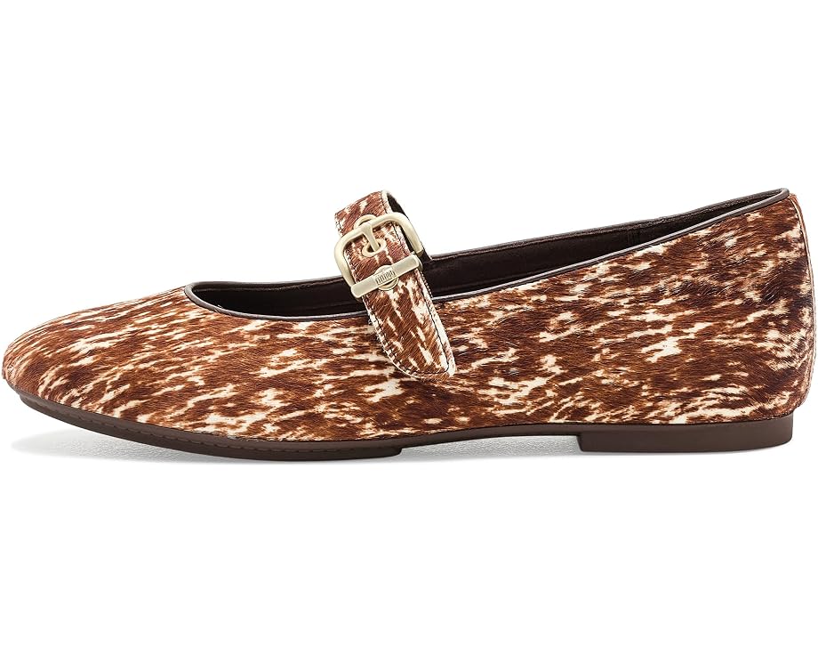 Туфли FitFlop Delicato Pony Cow из пони с ремешком