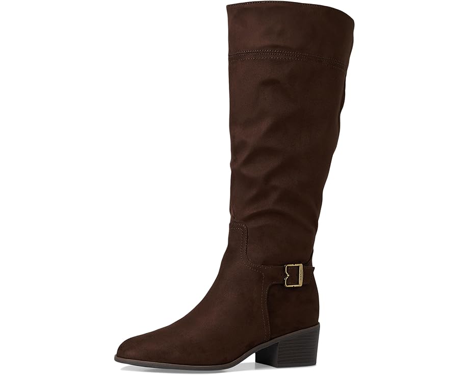 Высокие сапоги Dr. Scholl's Adeline Zip с боковой молнией и декоративной пряжкой