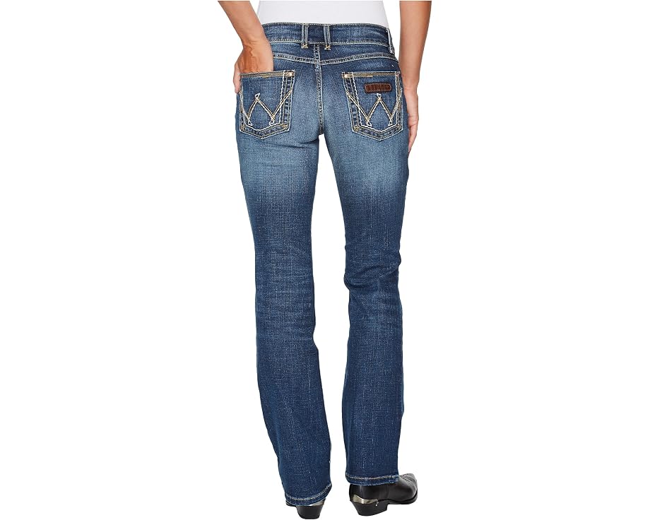 Wrangler джинсы Retro Mae Bootcut темно-синие