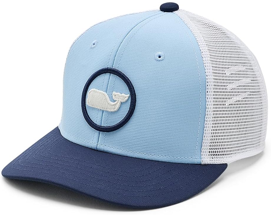 Кепка Vineyard Vines с вышивкой кита, дышащая сетка