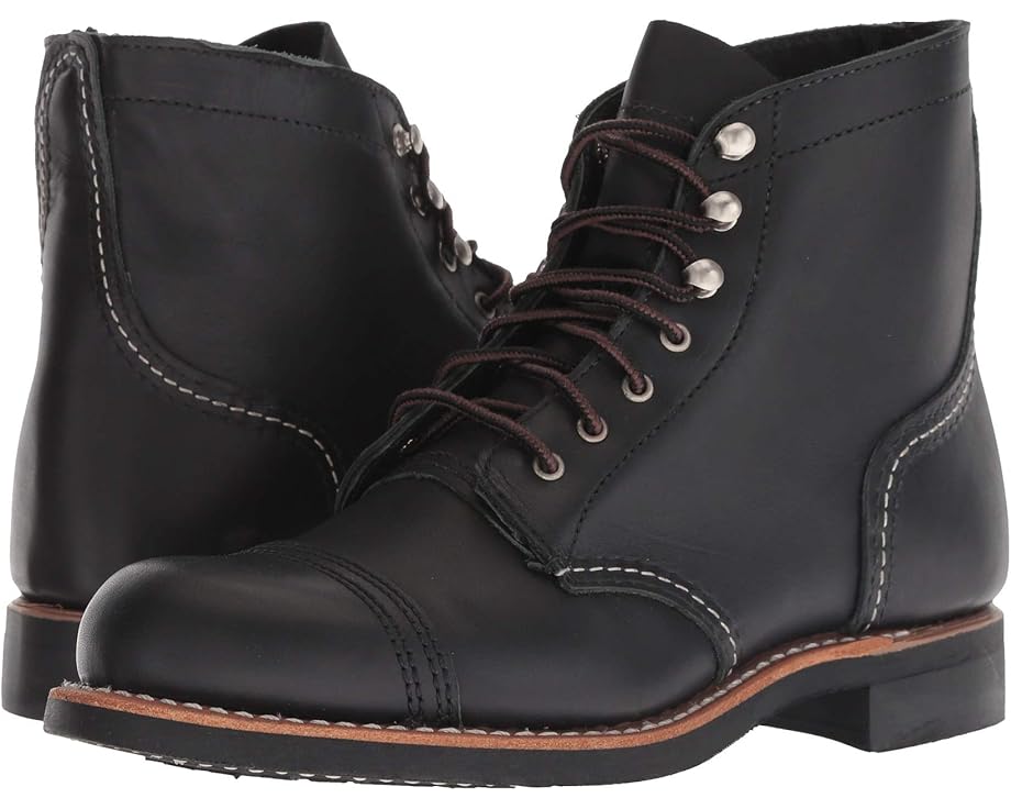 Кожаные ботинки Iron Ranger от Red Wing Heritage с подошвой Vibram и конструкцией Goodyear