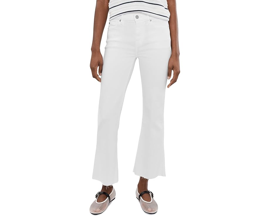 Укороченные джинсы Dojo 7 For All Mankind в цвете Soleil