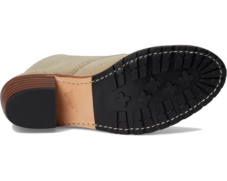 Ботинки Clara от Red Wing Heritage из замши Roughout с мокасиновым носком и подошвой Vibram