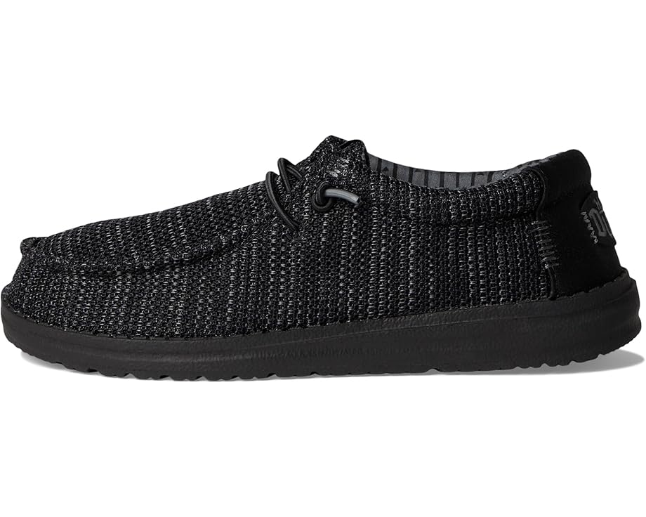 Детские слипоны Hey Dude Wally Stretch Sox с технологией Flex & Fold и съемной стелькой