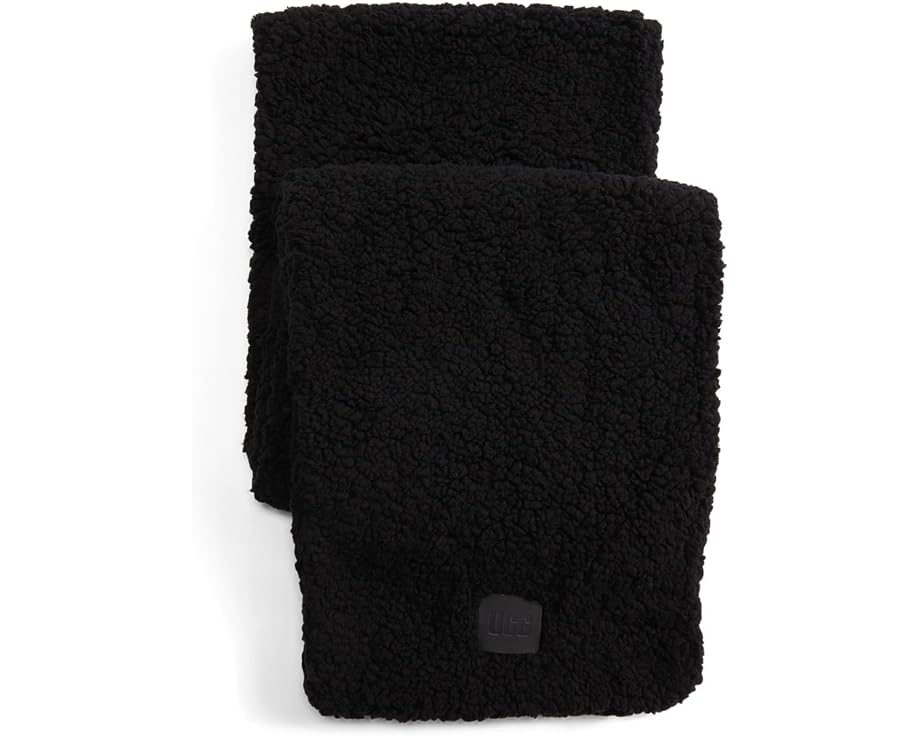 Бренд UGG Шерпа Оверсайз Шарф Черный