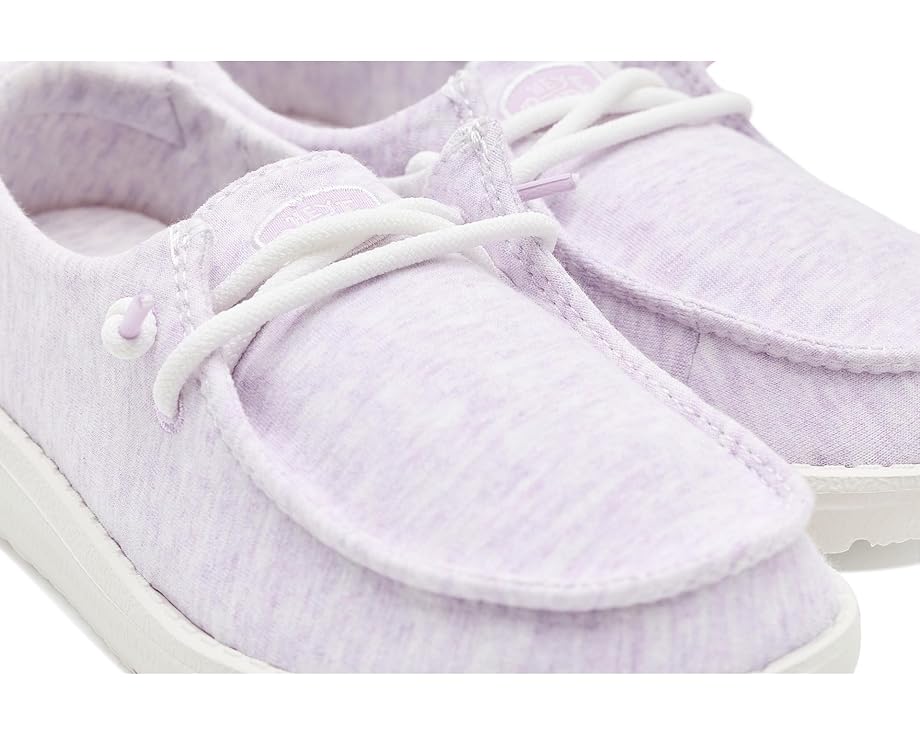 Hey Dude Kids Wendy Y Stretch Jersey Lilac с мягким эластичным верхом