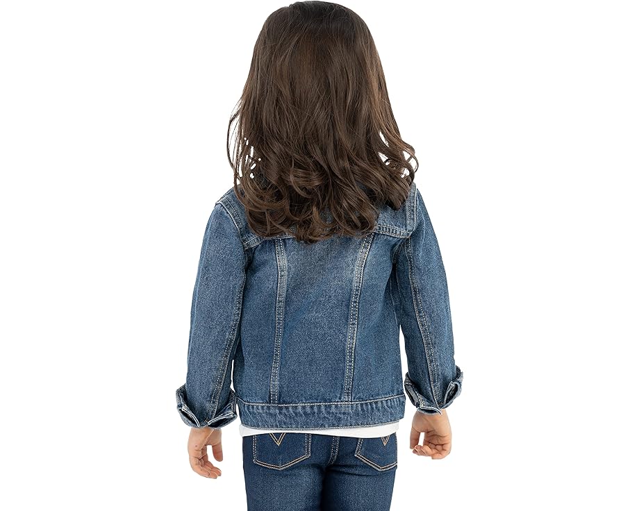 Детская джинсовая куртка в стиле Trucker от Levi's® Kids со светлым оттенком