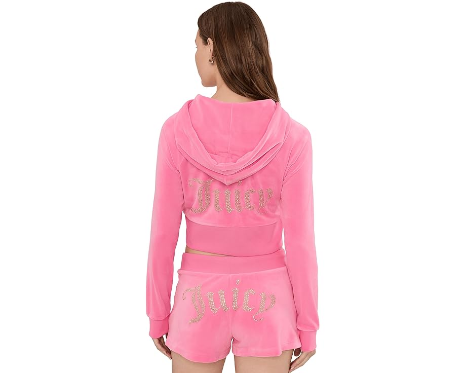Худи корсет реглан Juicy Couture с капюшоном