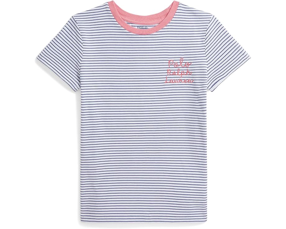 Polo Ralph Lauren футболка для мальчиков с полосатым логотипом
